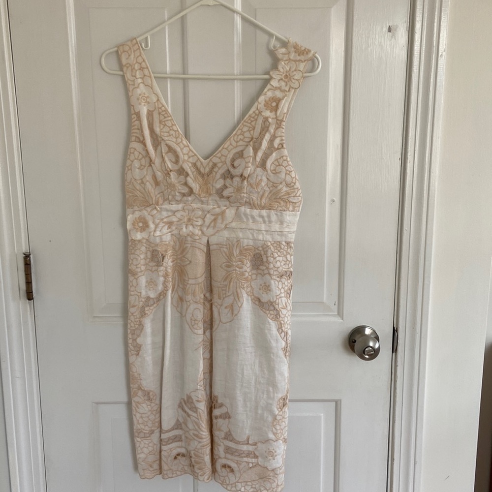 Linen Embroidered Sundress
